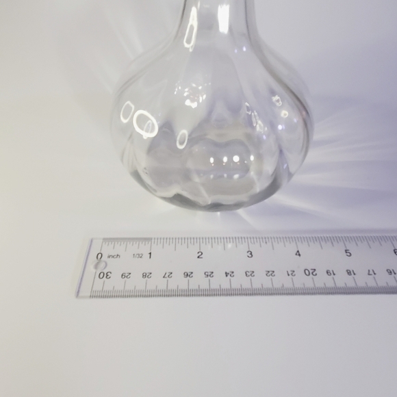 VINTAGE Mid-Century "Jack in the Pulpit" Glass Vase 1960s - Picture 5 of 12